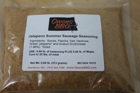 Jalapeno Summer Sausage Seasoning